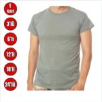 Havacı Askeri Gri Fanila Tişört