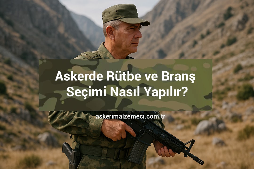 Askerde Rütbe ve Branş Seçimi Nasıl Yapılır?