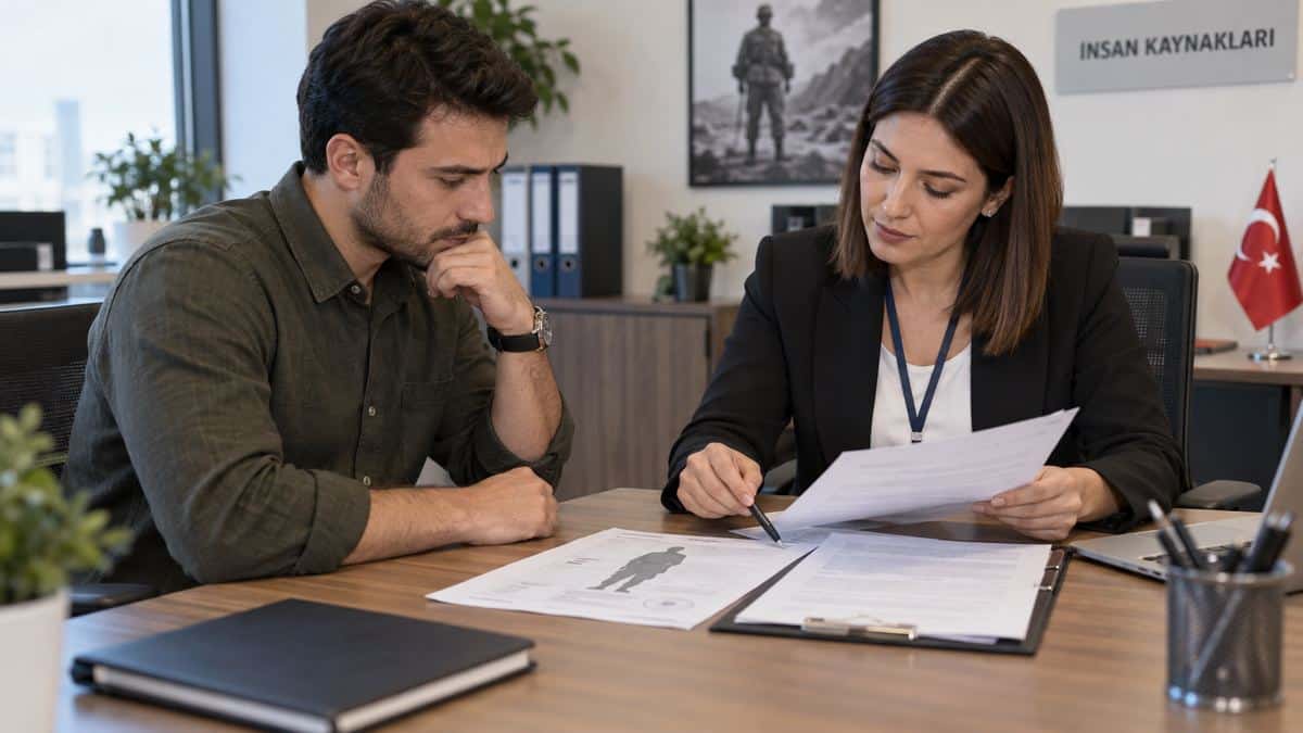 Bedelli Askerlikte Kıdem Tazminatı Alınır mı? Güncel Rehber için cover aşamasını gösteren bilgilendirici sahne