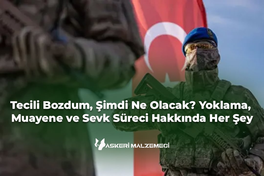 Tecili Bozdum, Şimdi Ne Olacak? Yoklama, Muayene ve Sevk Süreci Hakkında Her Şey