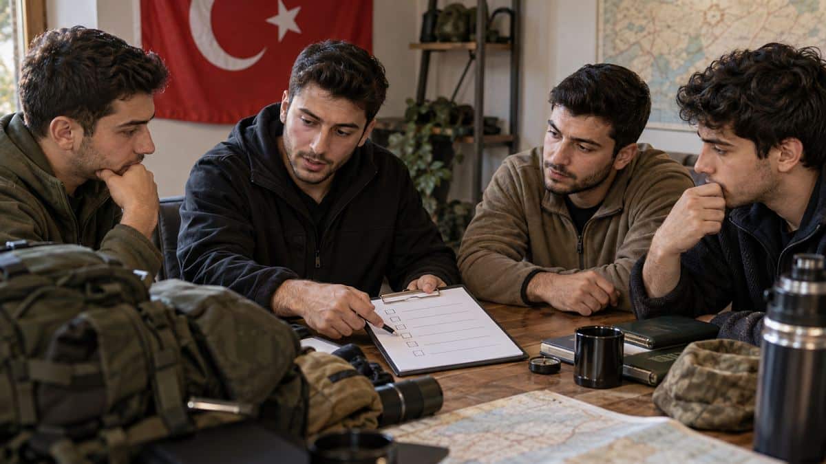 Askerlikle İlgili Doğru Bilinen 8 Yanlış için check aşamasını gösteren bilgilendirici sahne