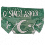 “O Şimdi Asker” Şalı ve İkili Eldiven Seti Yeşil