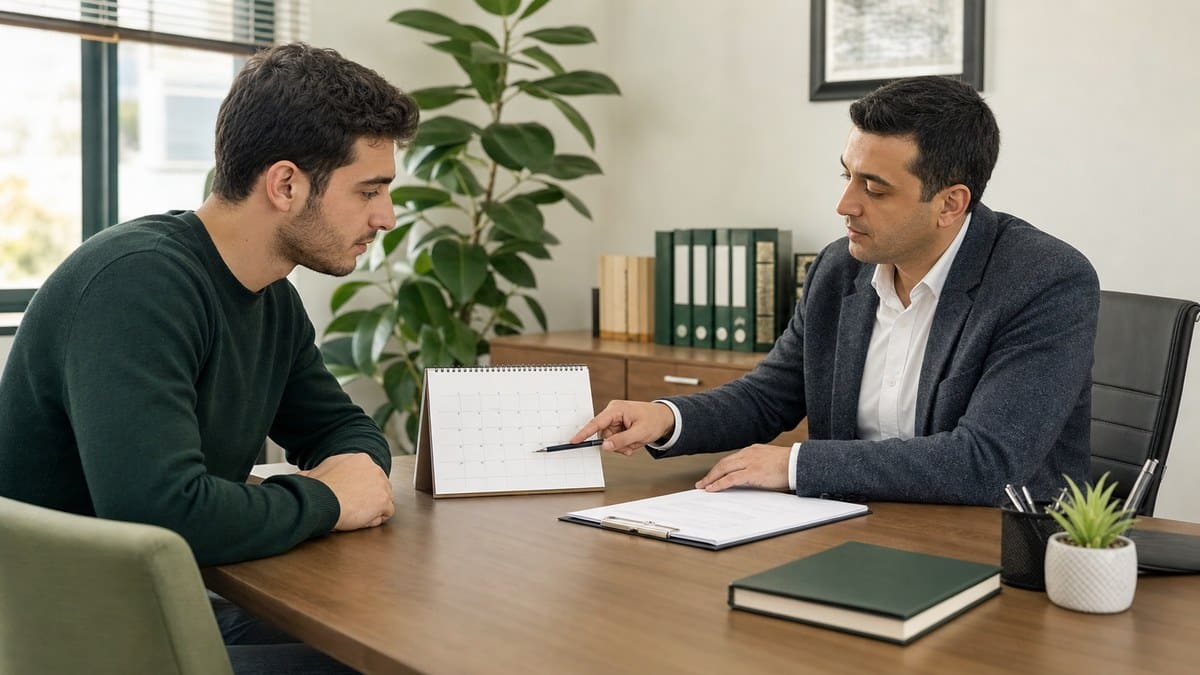 Çalışanın insan kaynaklarıyla bedelli askerlik izin tarihlerini planlaması
